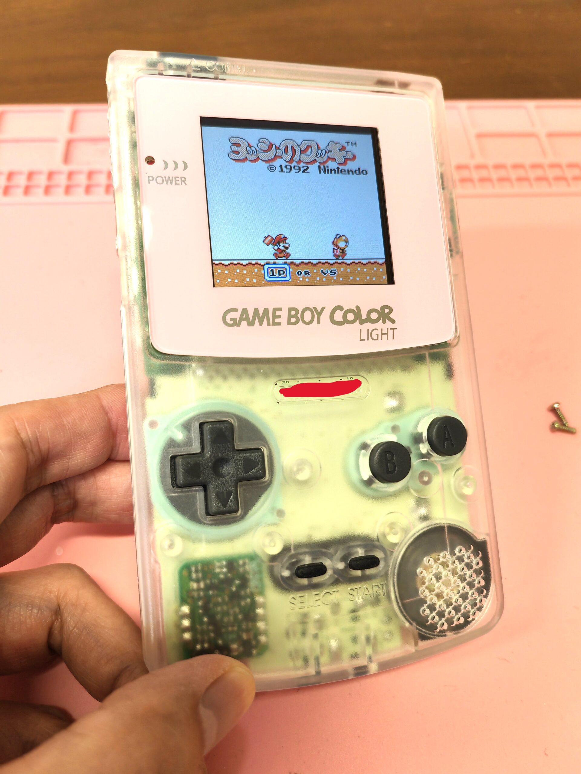 ゲームボーイ カラー Gameboy Color IPS画面交換＆修理 | パソじゅく