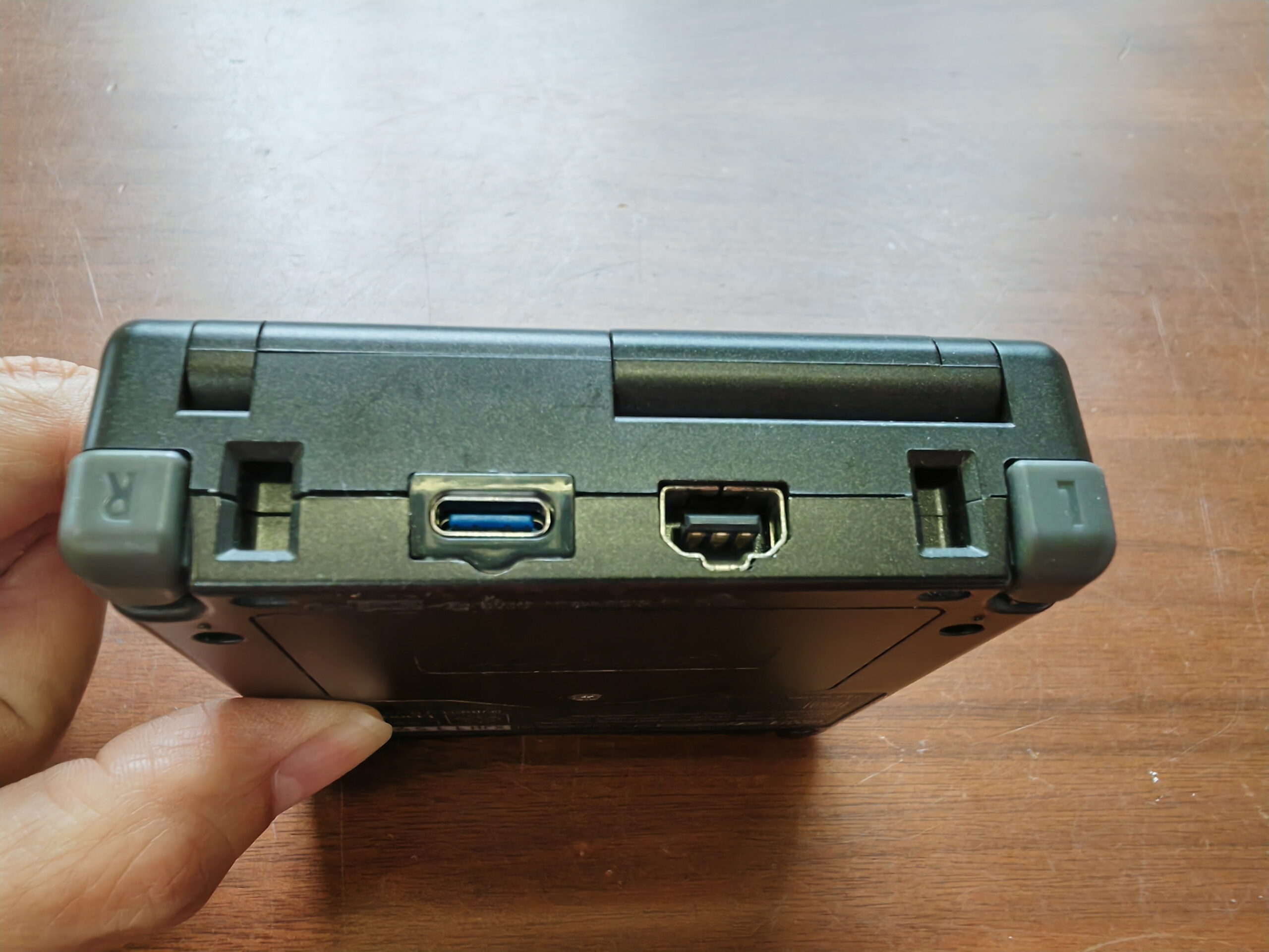USB type-c】ゲームボーイアドバンスSP 充電ポートUSB化（換装 